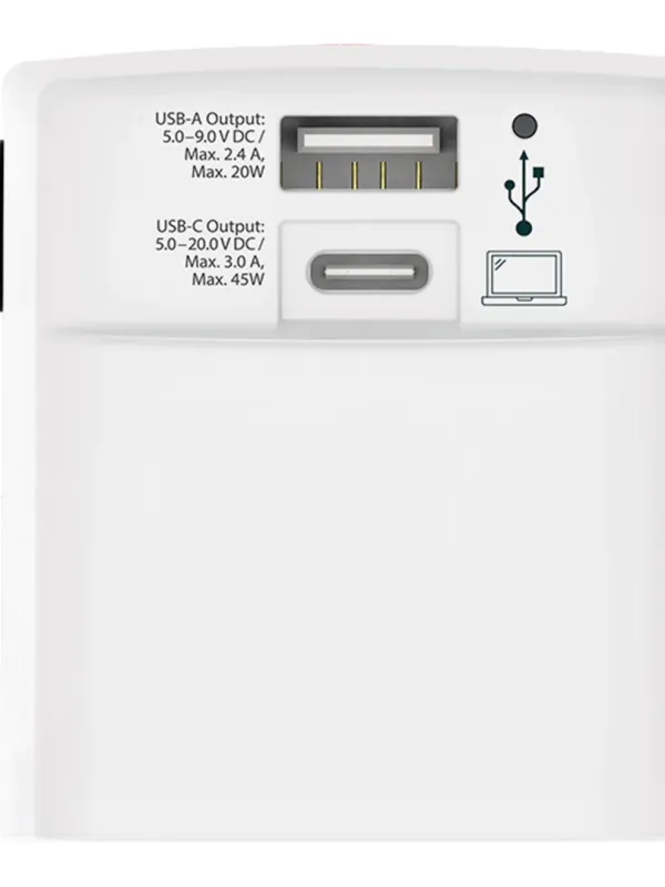 WORLD USB CHARGER AC 45PD
